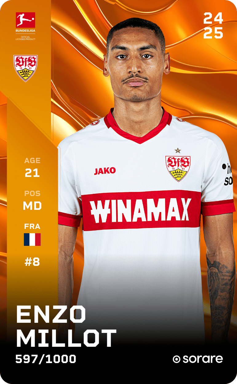 Enzo Millot 2024-25 • Limited 597/1000