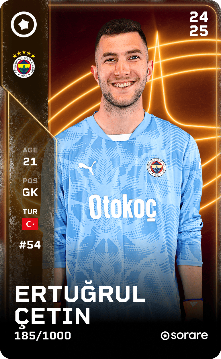 Ertuğrul Çetin 2024-25 • Limited 185/1000
