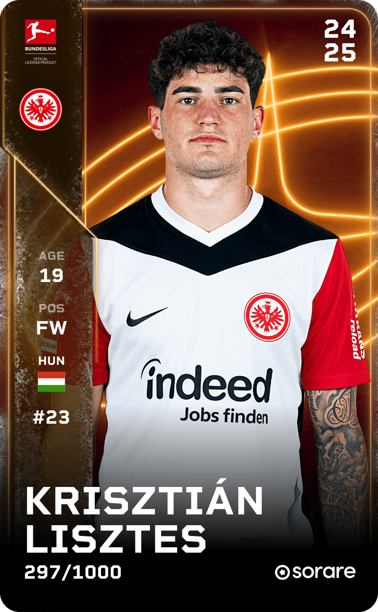 Krisztián Lisztes 2024-25 • Limited 297/1000