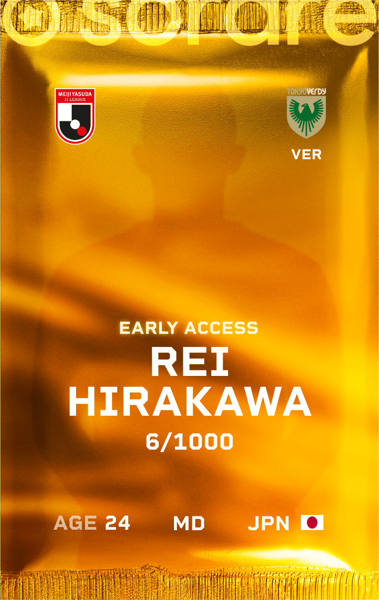 Rei Hirakawa 2025-26 • Limited 6/1000
