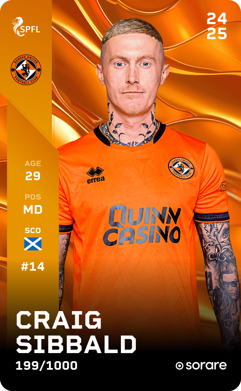 Craig Sibbald 2024-25 • Limited 199/1000