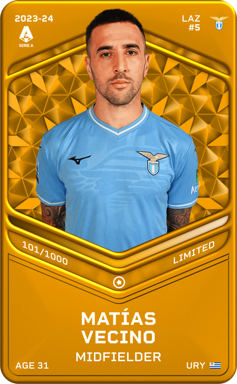 Matías Vecino 2023-24 • Limited 101/1000