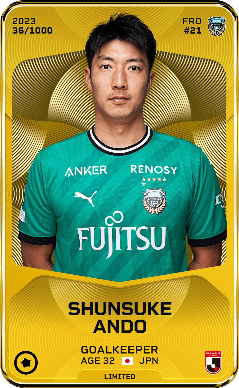 Shunsuke Ando 2023-24 • Limited 36/1000