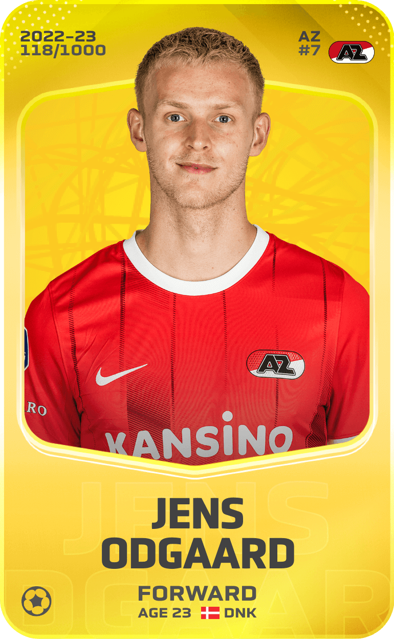 Jens Odgaard 2022-23 • Limited 118/1000