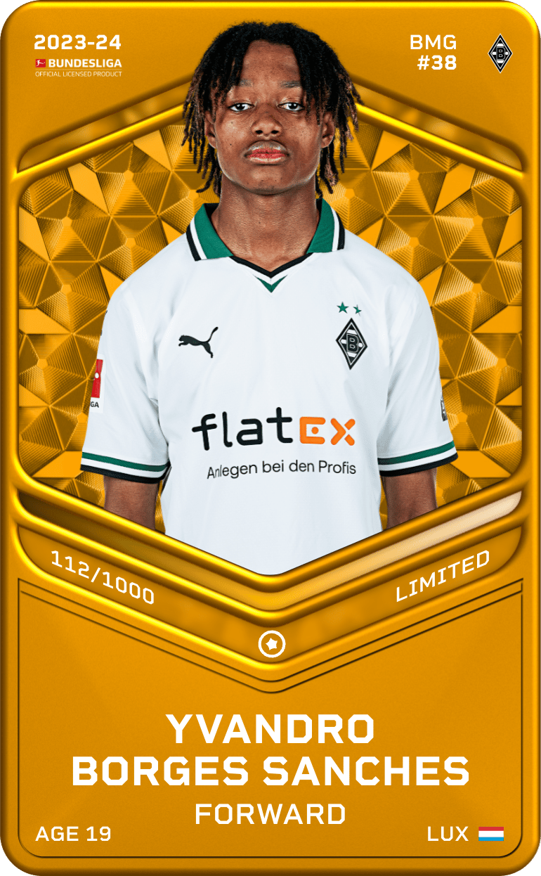 Yvandro Borges Sanches 2023-24 • Limited 112/1000
