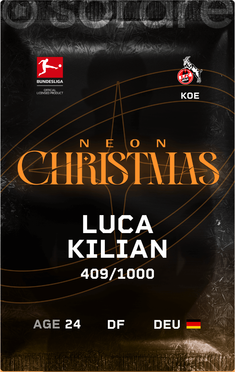Luca Kilian 2024-25 • Limited 409/1000
