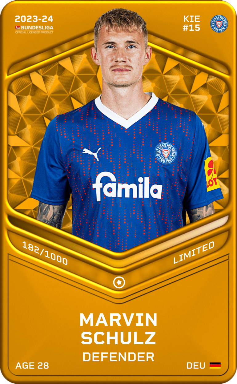 Marvin Schulz 2023-24 • Limited 182/1000