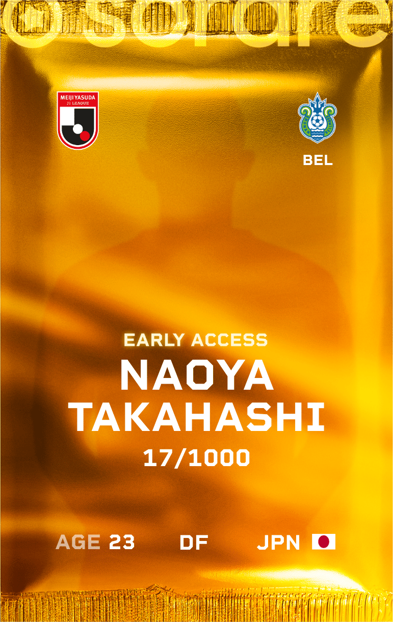 Naoya Takahashi 2025-26 • Limited 17/1000