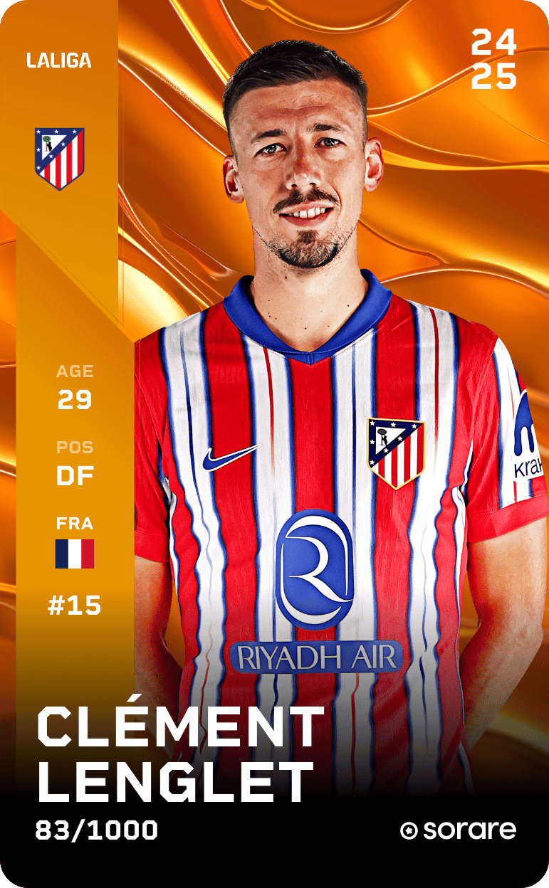 Clément Lenglet 2024-25 • Limited 83/1000