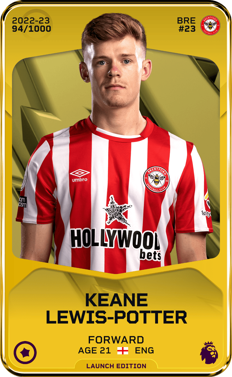 Keane Lewis-Potter 2022-23 • Limited 94/1000