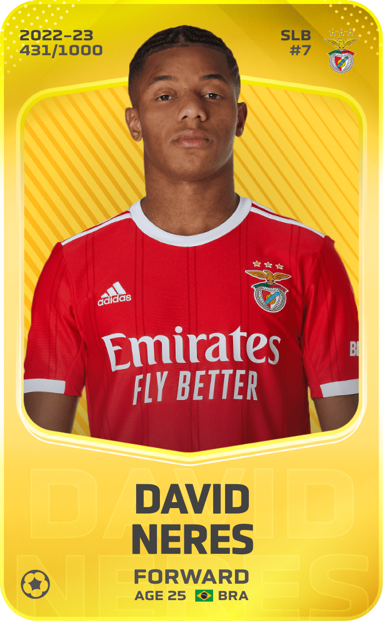 David Neres 2022-23 • Limited 431/1000