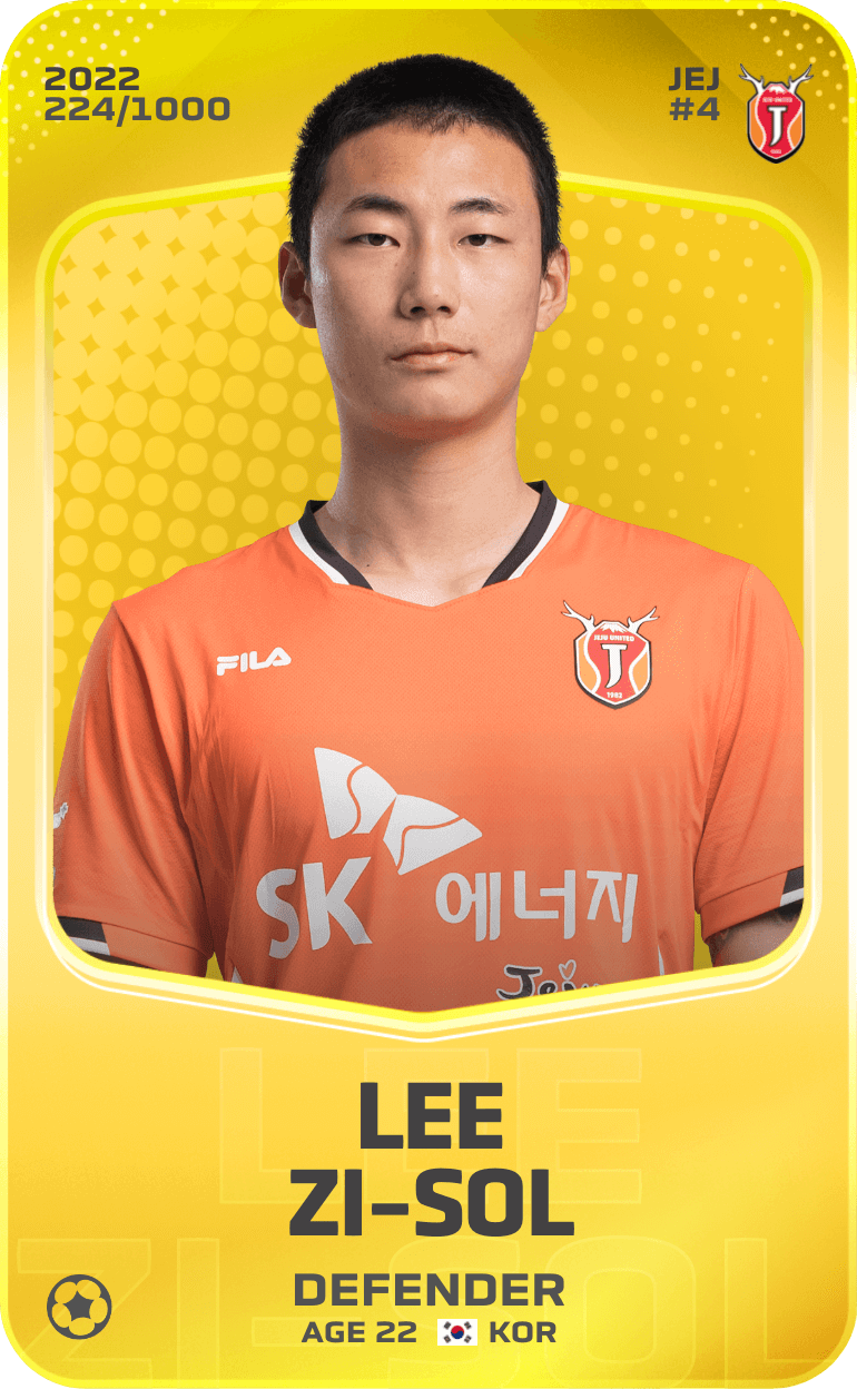 Lee Zi-Sol 2022-23 • Limited 224/1000
