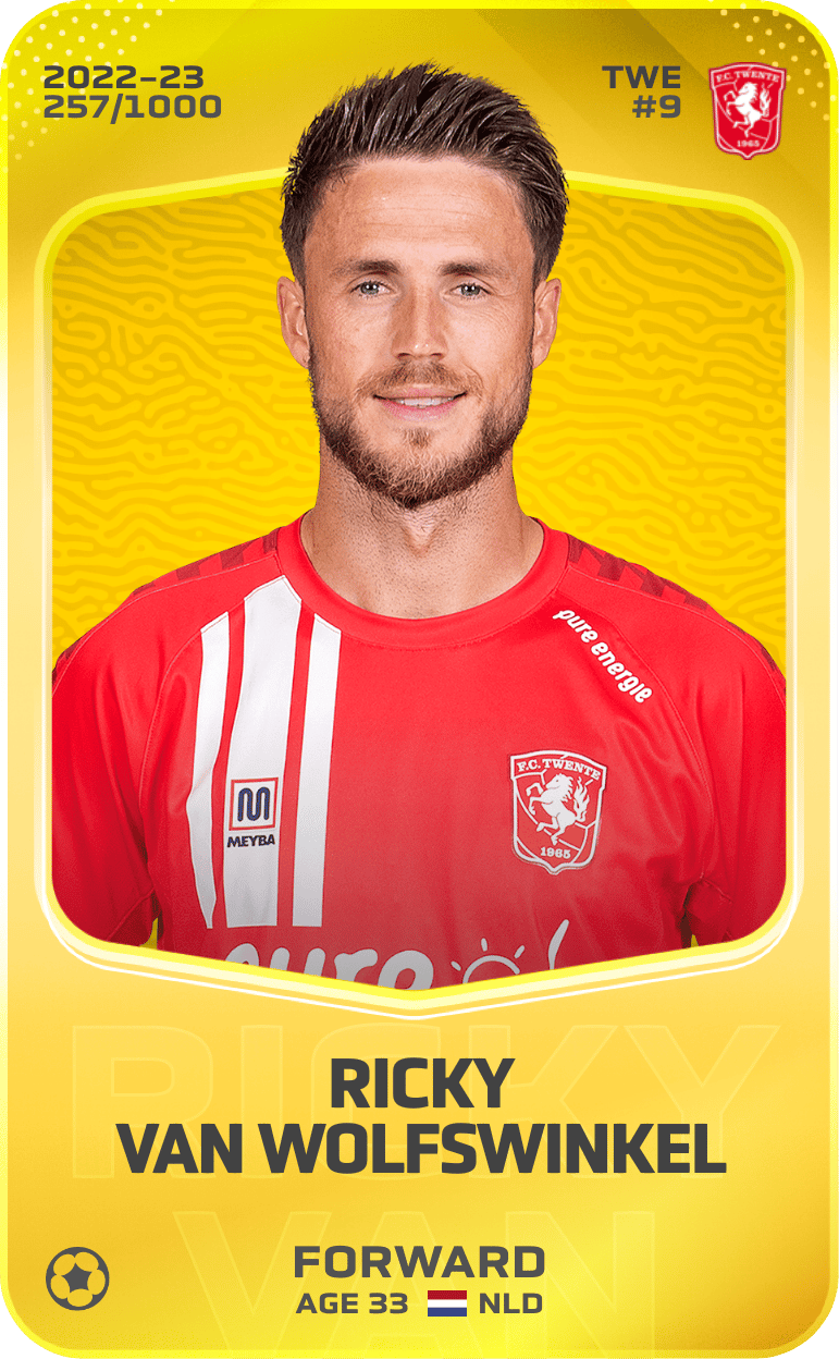 Ricky van Wolfswinkel 2022-23 • Limited 257/1000