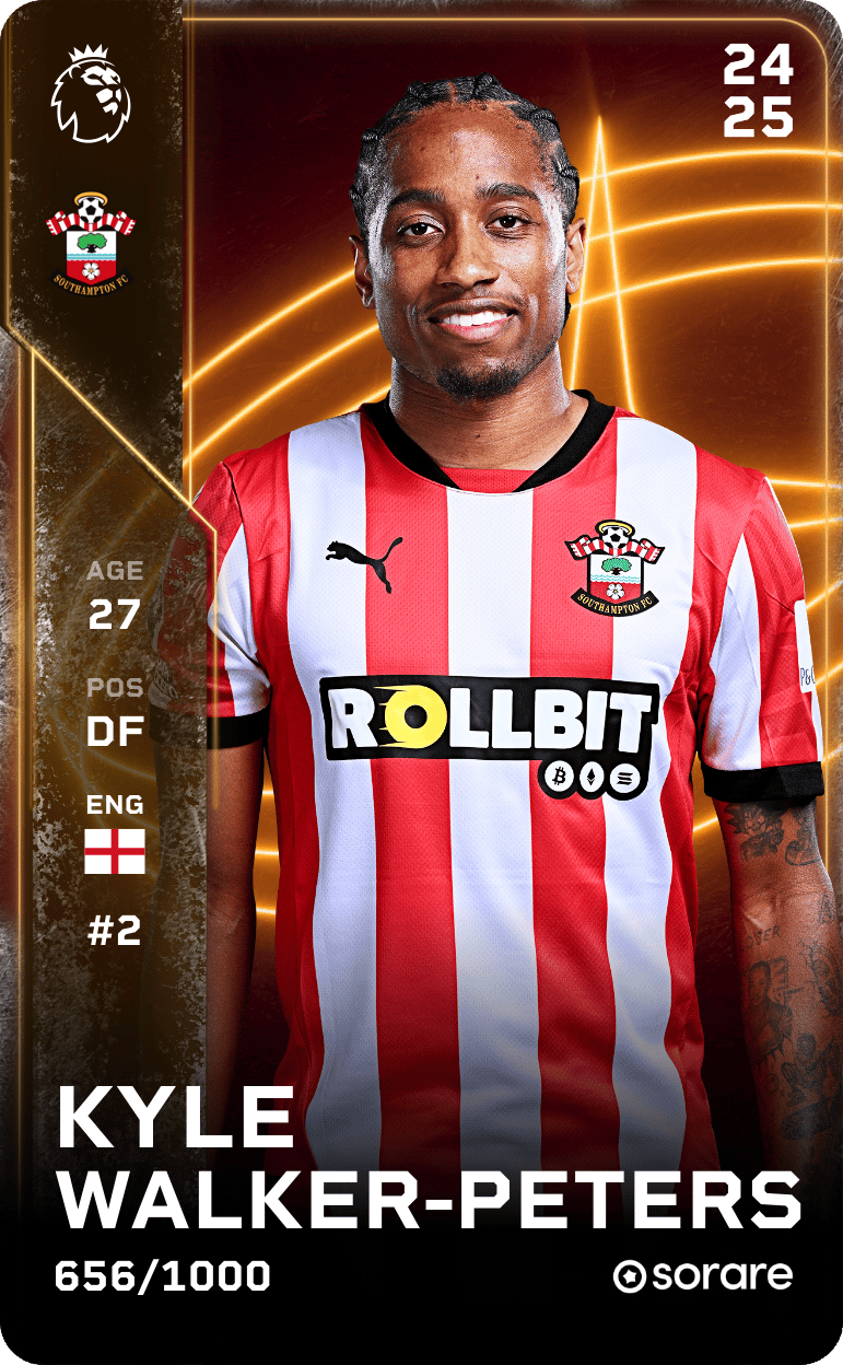 Kyle Walker-Peters 2024-25 • Limited 656/1000