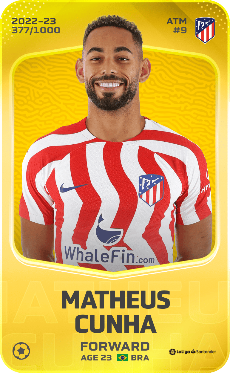 Matheus Cunha 2022-23 • Limited 377/1000