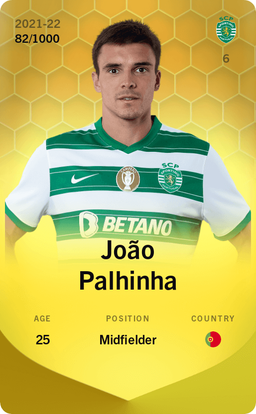 João Palhinha 2021-22 • Limited 82/1000