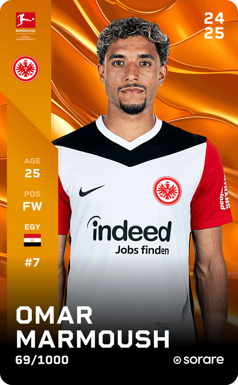 Omar Marmoush 2024-25 • Limited 69/1000