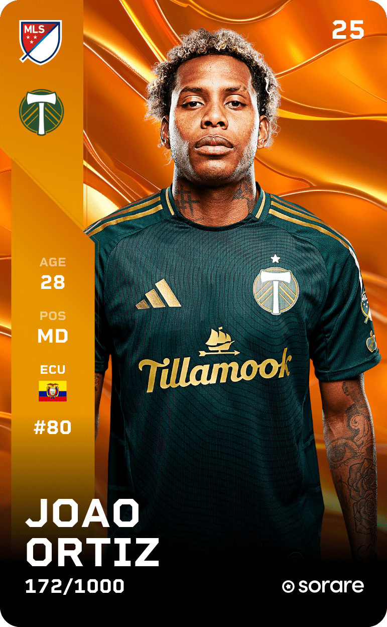 Julio Ortiz 2025-26 • Limited 172/1000