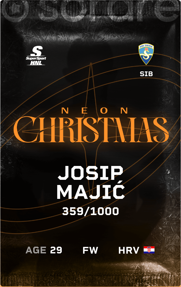 Josip Majić 2024-25 • Limited 359/1000