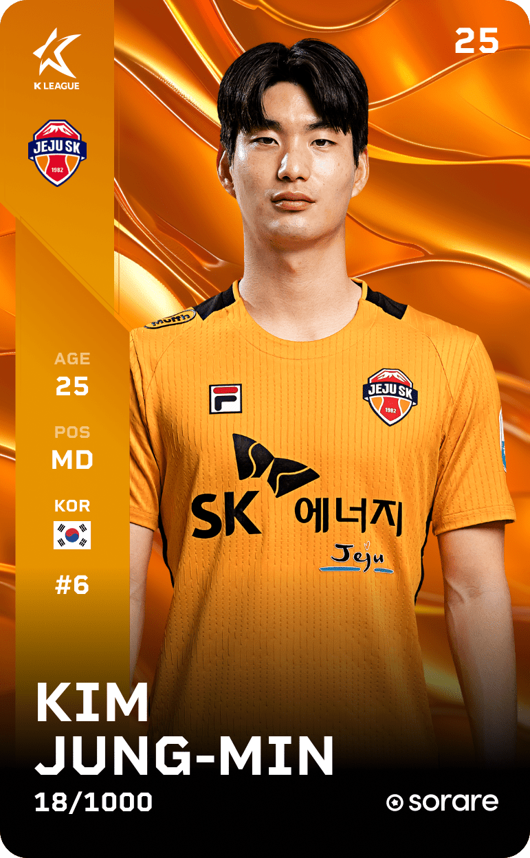 Kim Jung-Min 2025-26 • Limited 18/1000