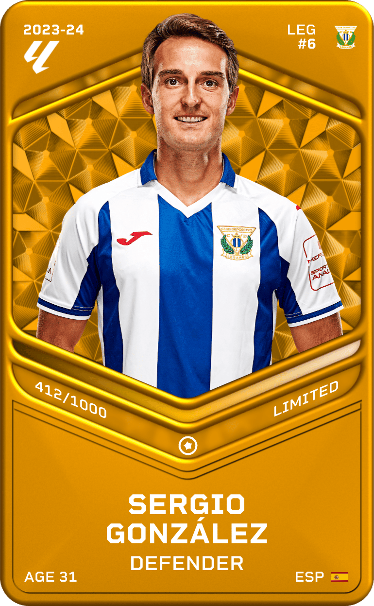 Sergio González 2023-24 • Limited 412/1000