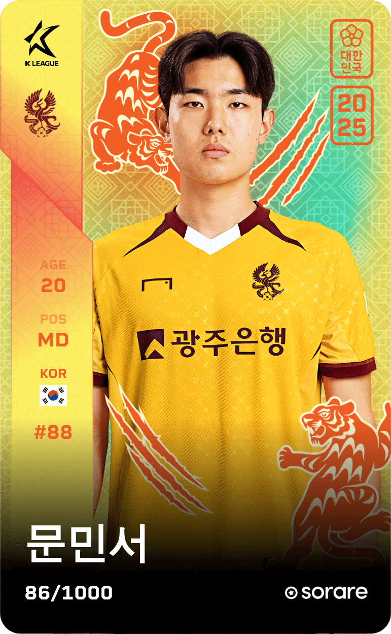 Moon Min-Seo 2025-26 • Limited 86/1000