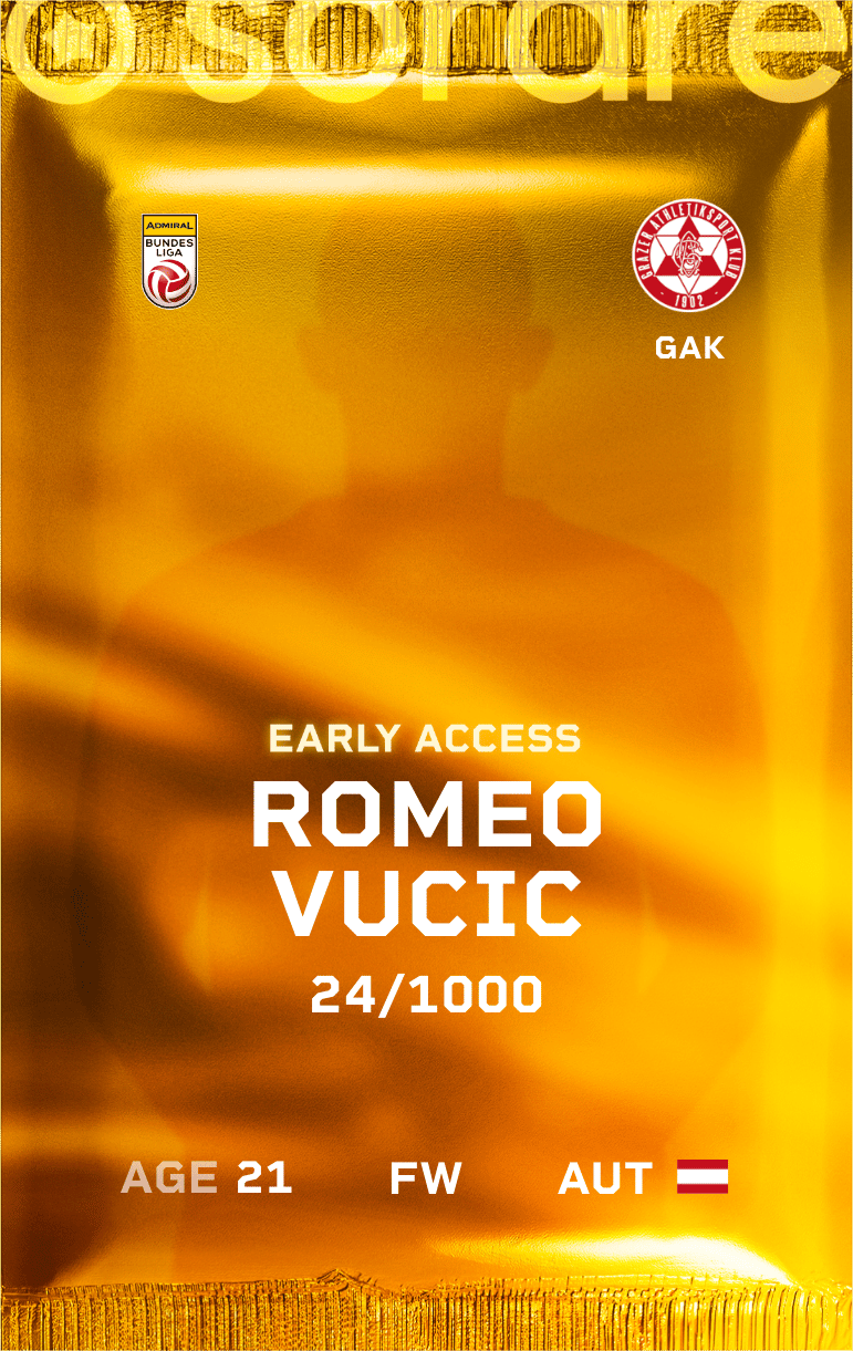 Romeo Vucic 2024-25 • Limited 24/1000