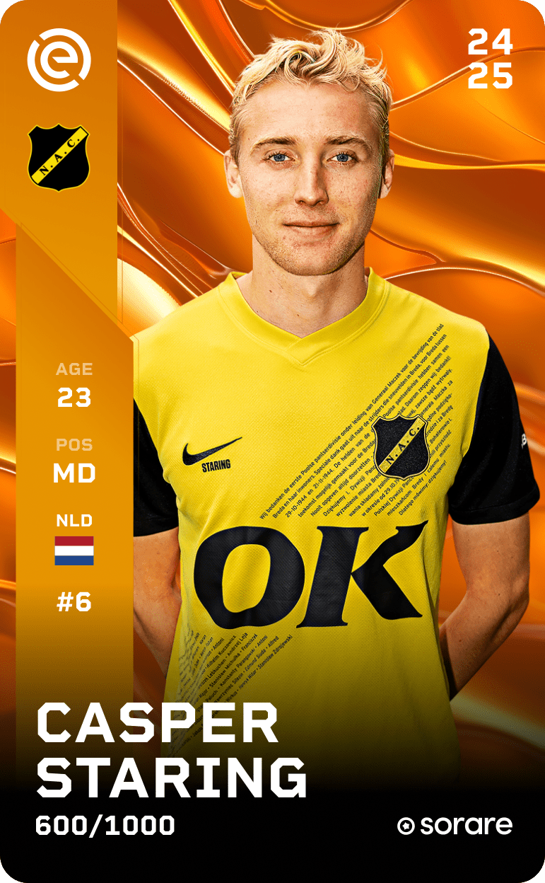 Casper Staring 2024-25 • Limited 600/1000