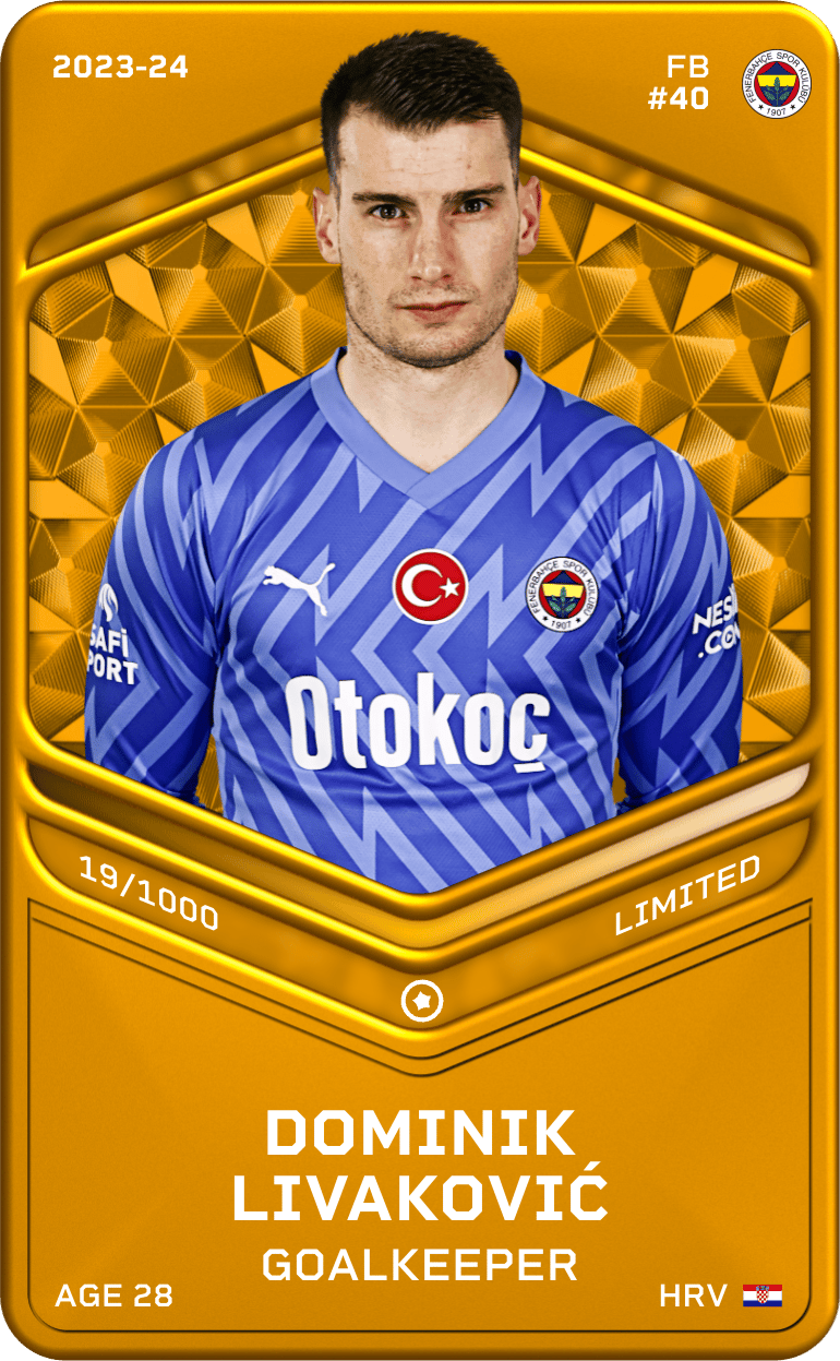Dominik Livaković 2023-24 • Limited 19/1000