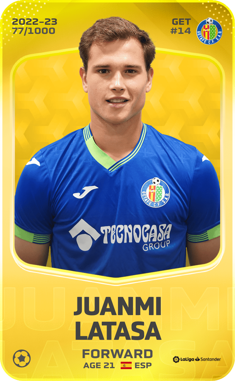 Juanmi Latasa 2022-23 • Limited 77/1000