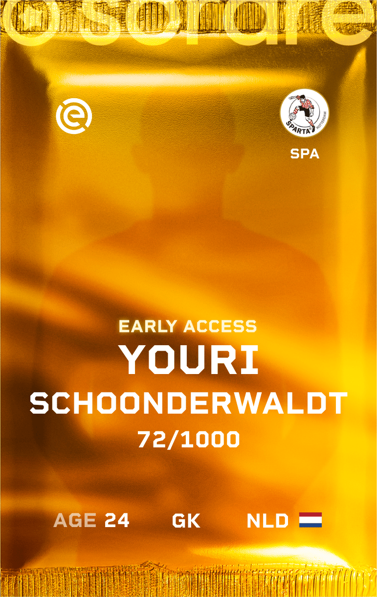 Youri Schoonderwaldt 2024-25 • Limited 72/1000
