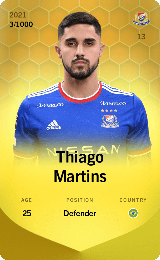 Thiago Martins 2021-22 • Limited 3/1000