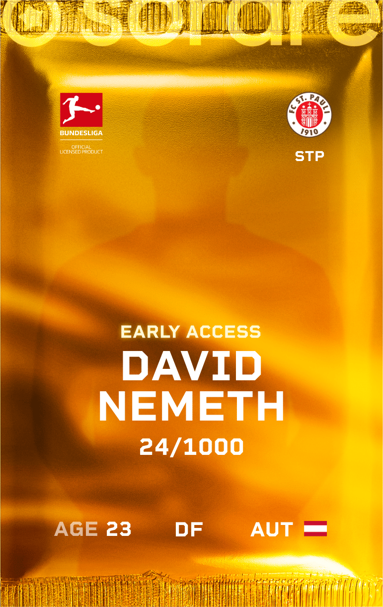 David Nemeth 2024-25 • Limited 24/1000