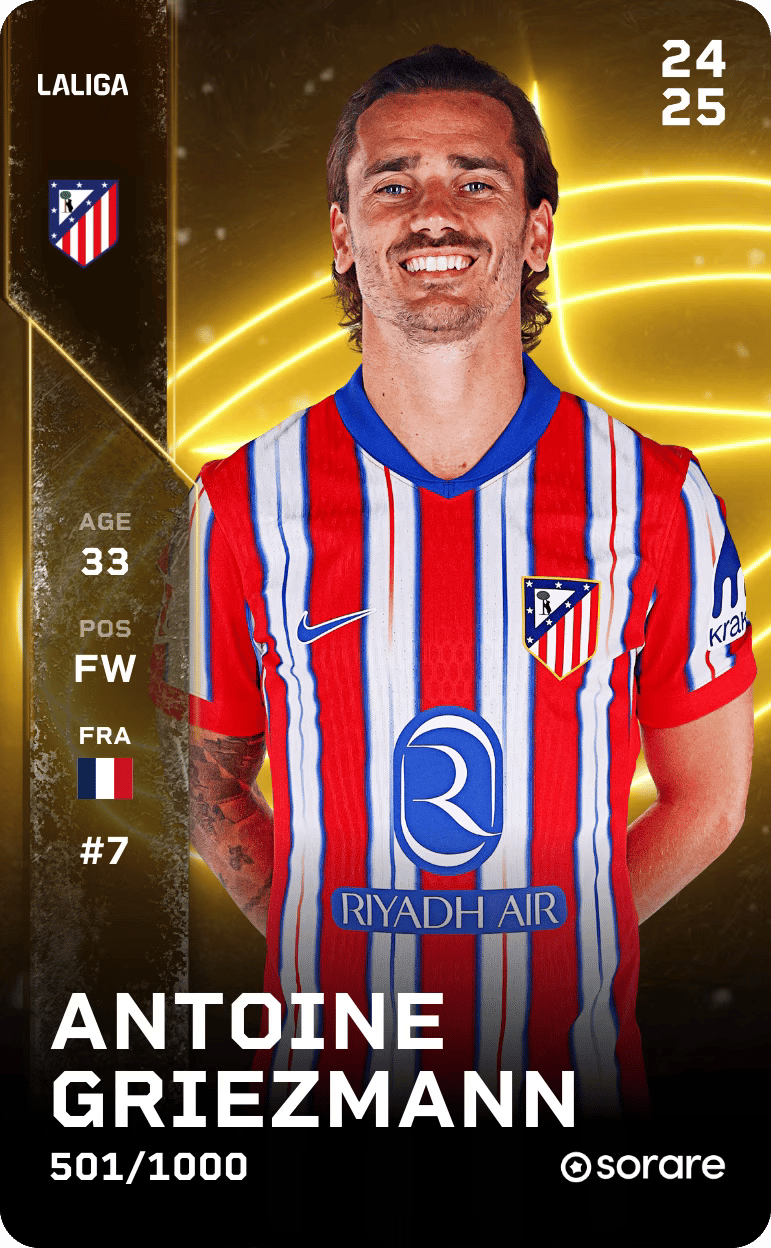 Antoine Griezmann 2024-25 • Limited 501/1000
