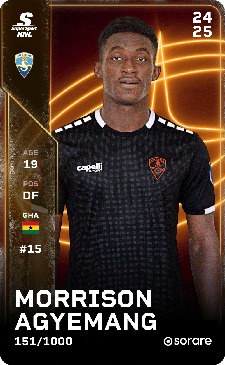 Morrison Agyemang 2024-25 • Limited 151/1000