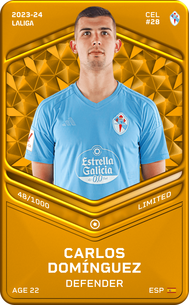 Carlos Domínguez 2023-24 • Limited 48/1000