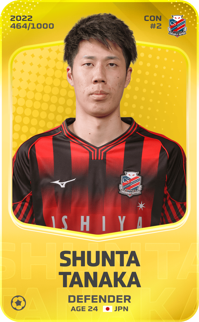 Shunta Tanaka 2022-23 • Limited 464/1000