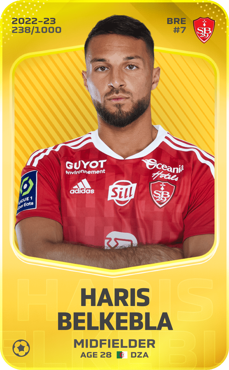 Haris Belkebla 2022-23 • Limited 238/1000