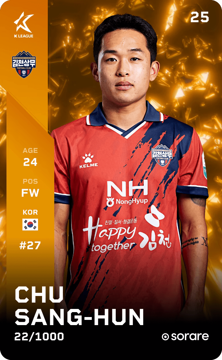 Chu Sang-Hun 2025-26 • Limited 22/1000