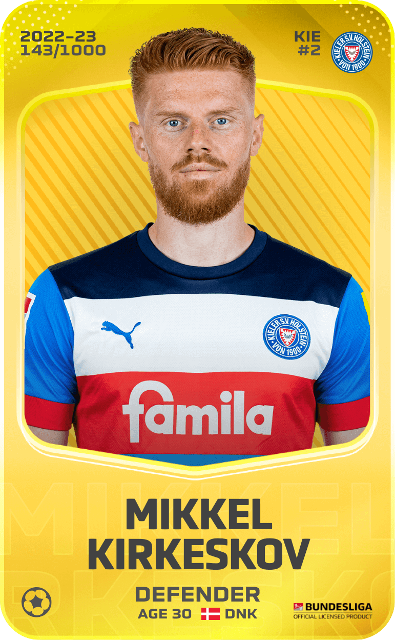 Mikkel Kirkeskov 2022-23 • Limited 143/1000