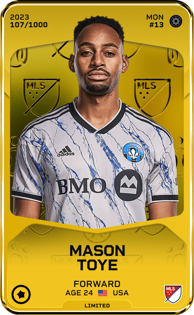 Mason Toye 2023-24 • Limited 107/1000