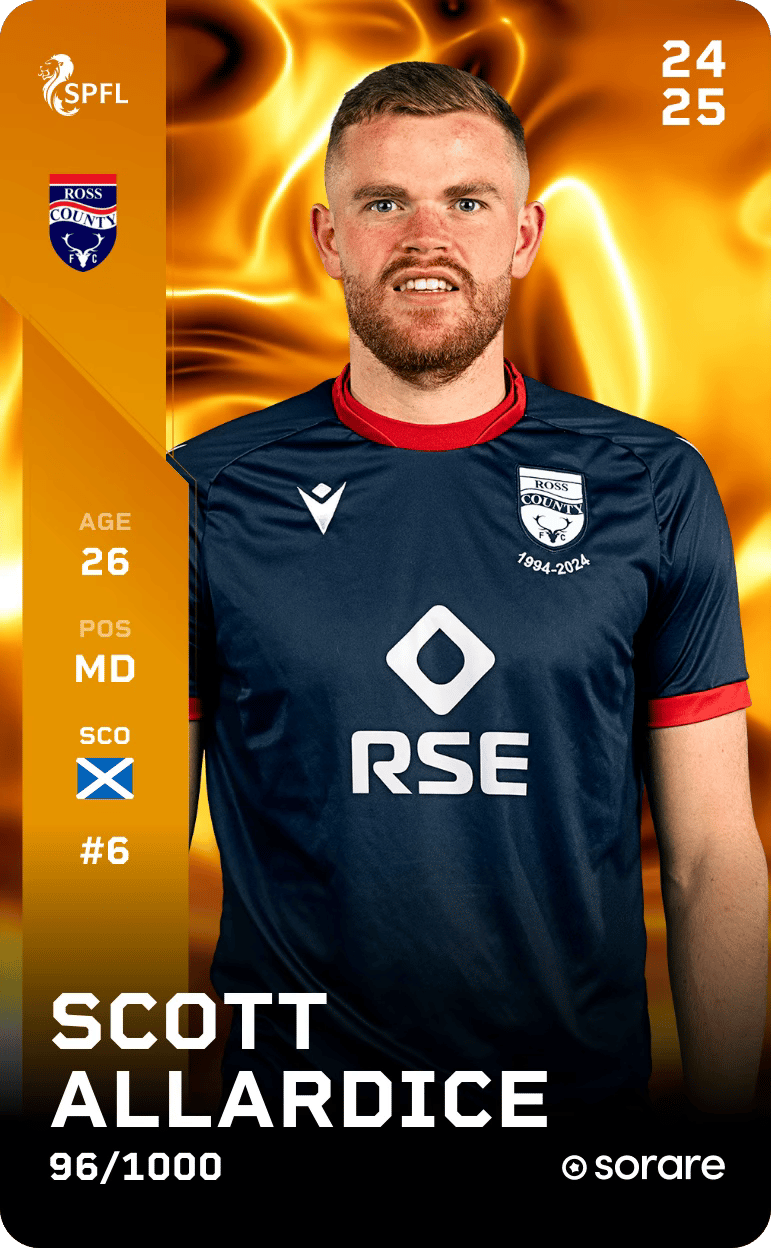 Scott Allardice 2024-25 • Limited 96/1000