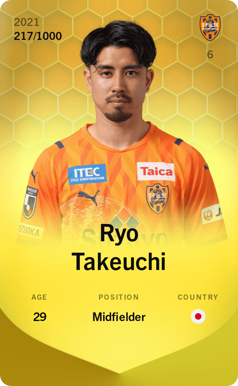 Ryo Takeuchi 2021-22 • Limited 217/1000