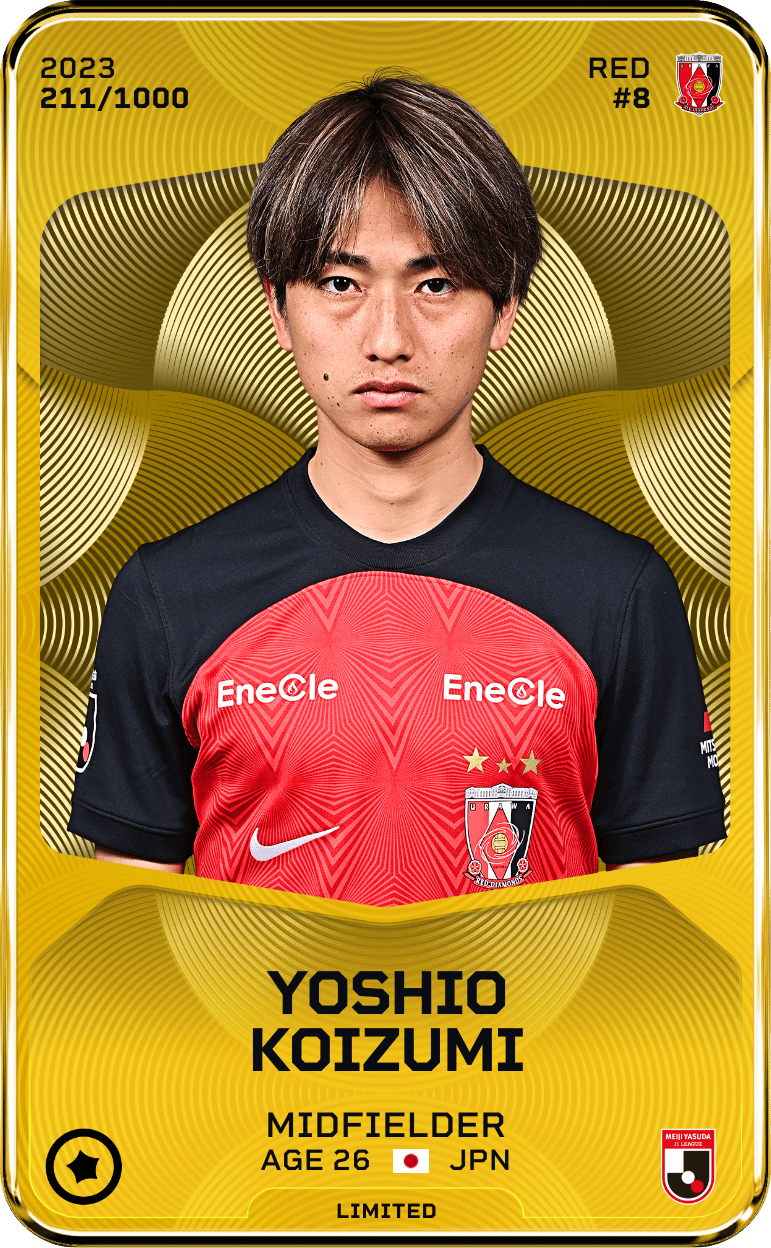 Yoshio Koizumi 2023-24 • Limited 211/1000