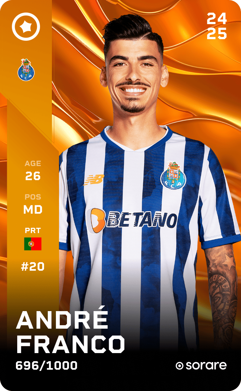 André Franco 2024-25 • Limited 696/1000