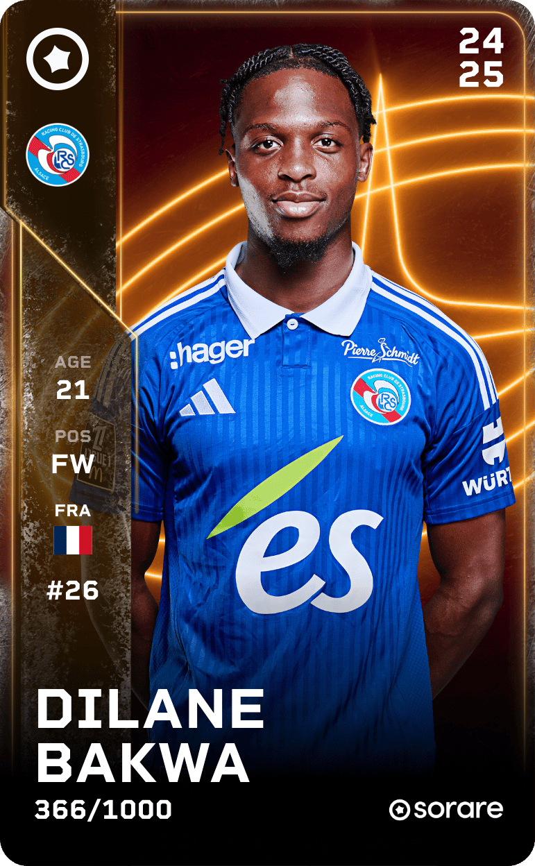 Dilane Bakwa 2024-25 • Limited 366/1000