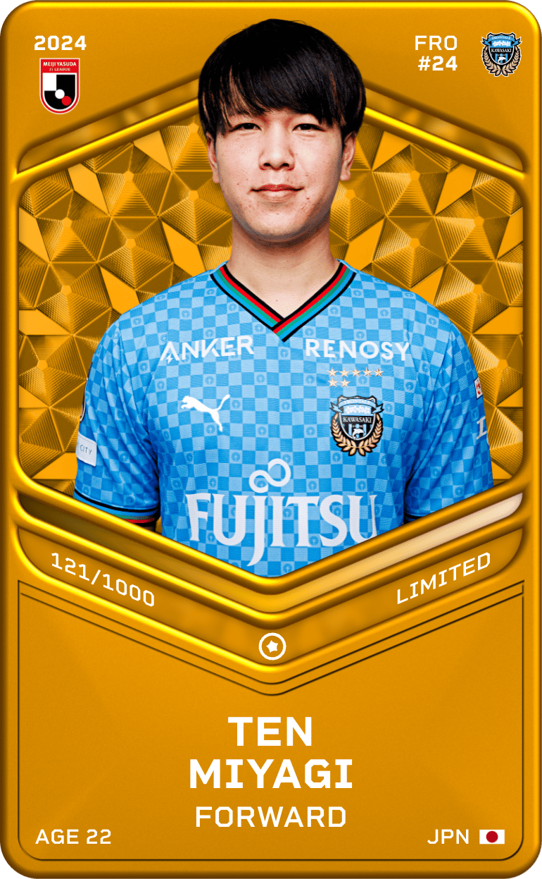 Ten Miyagi 2024-25 • Limited 121/1000