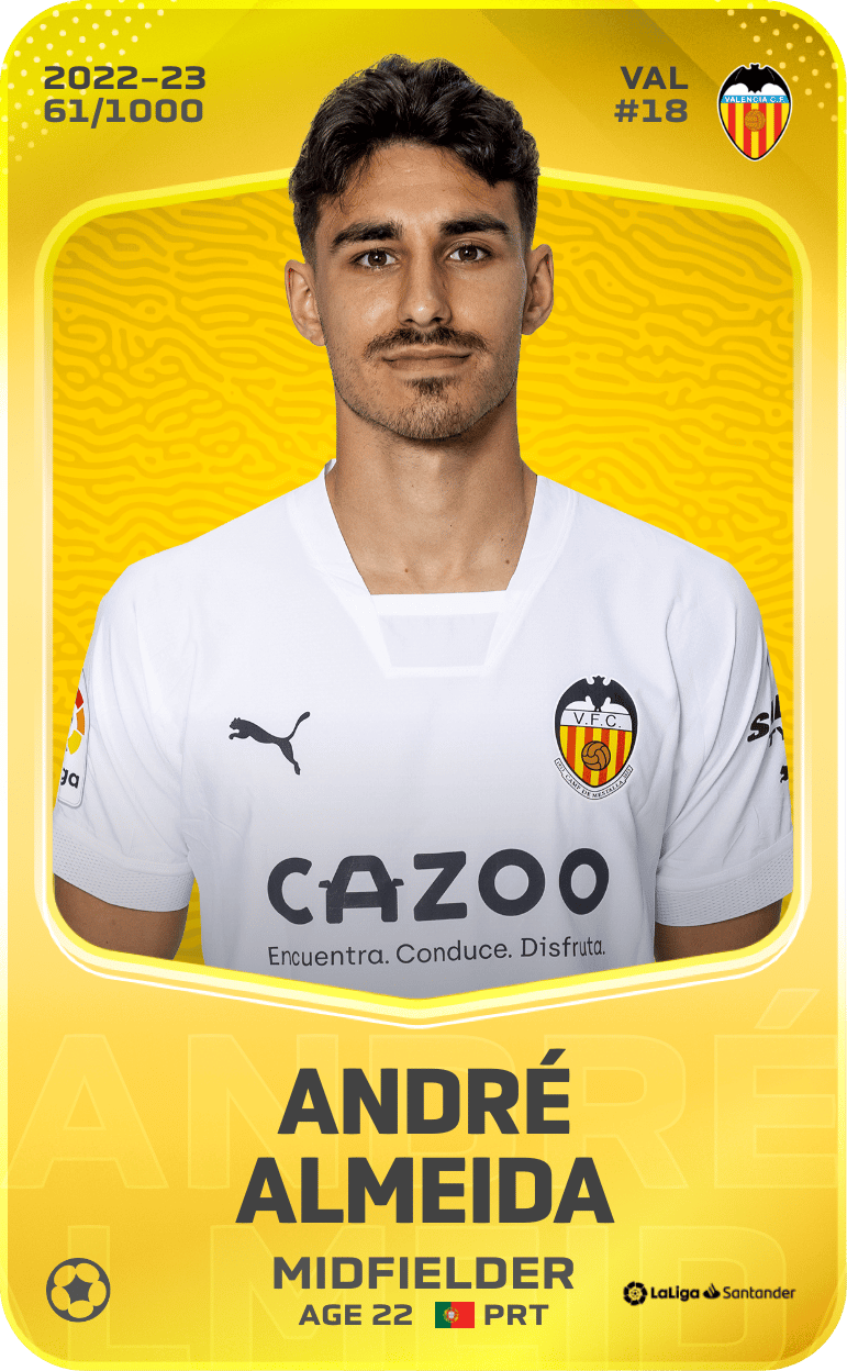 André Almeida 2022-23 • Limited 61/1000