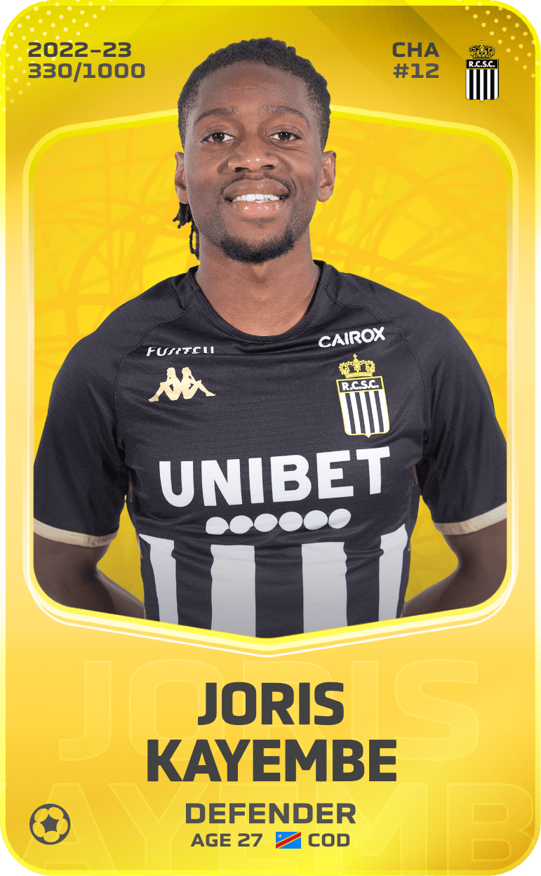Joris Kayembe 2022-23 • Limited 330/1000