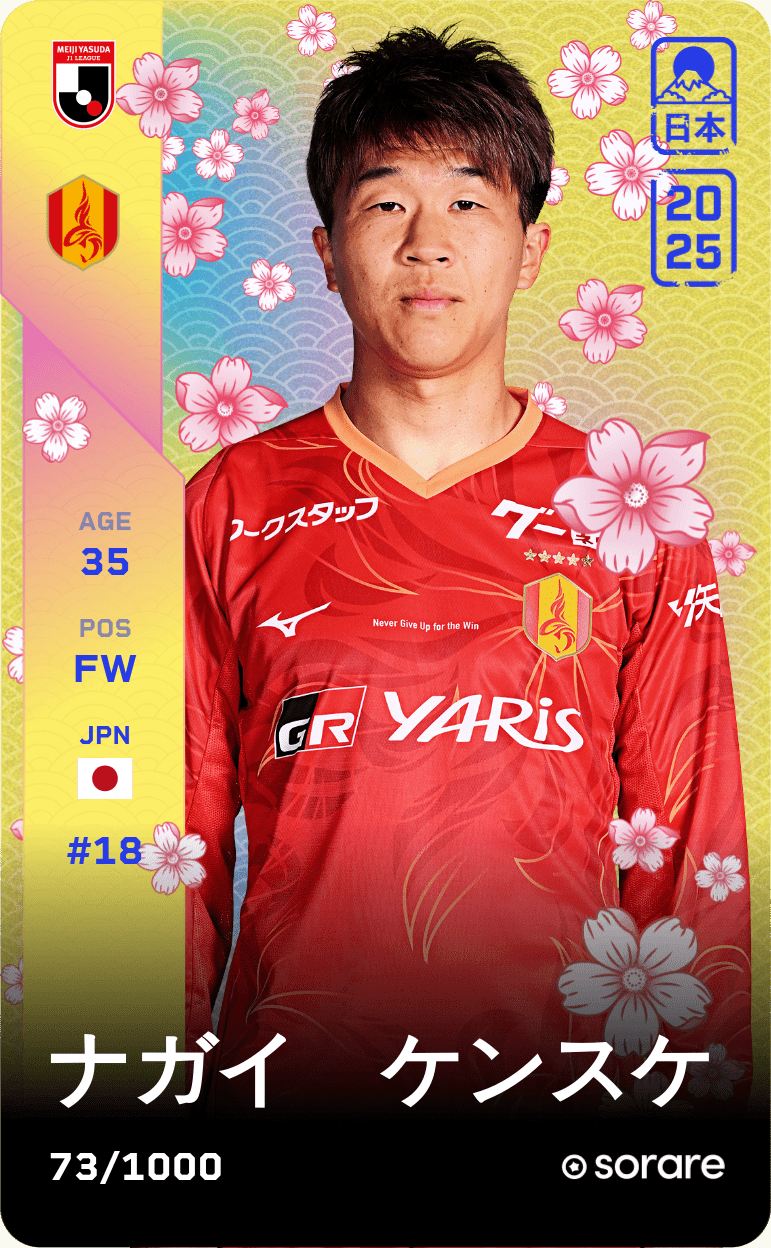 Kensuke Nagai 2025-26 • Limited 73/1000